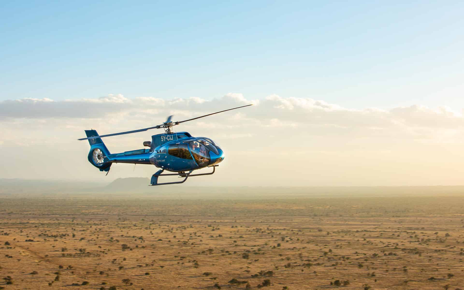 Kenya Helicopter Safari Tours